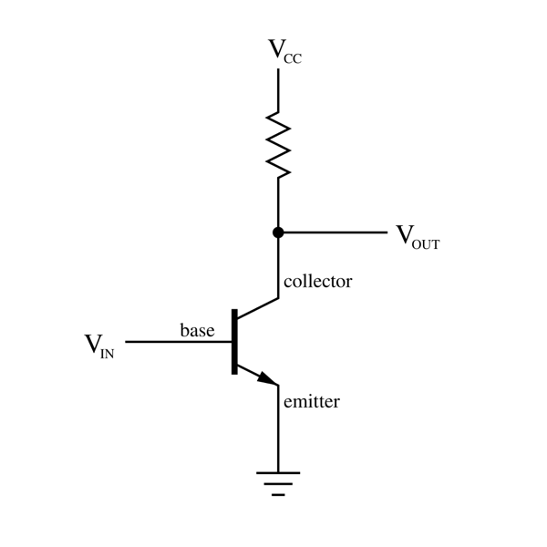 A transistor for heat
